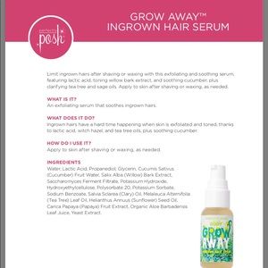 RETIRED Perfectly Posh Post shave serum - new